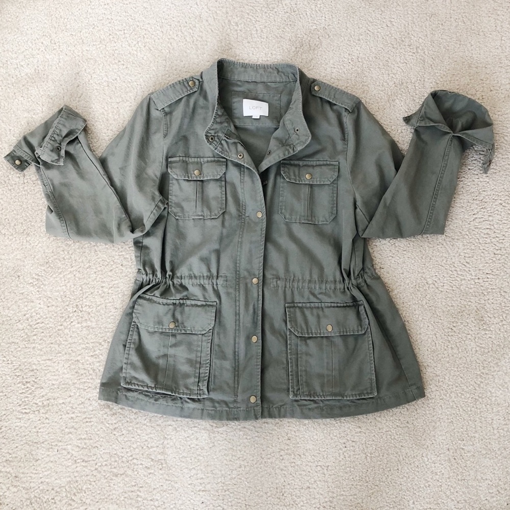 XL Ann Taylor LOFT Cargo/Utility Jacket
